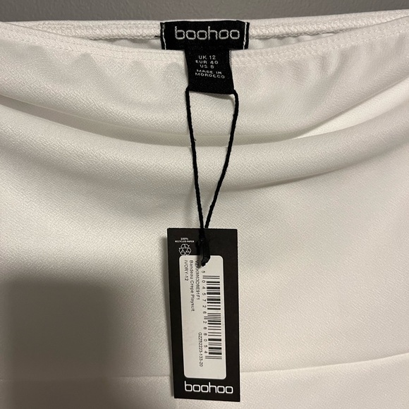 White tube top romper - Picture 2 of 2